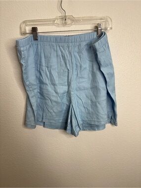 NYDJ Size 14 Linen Pull On Shorts NWT